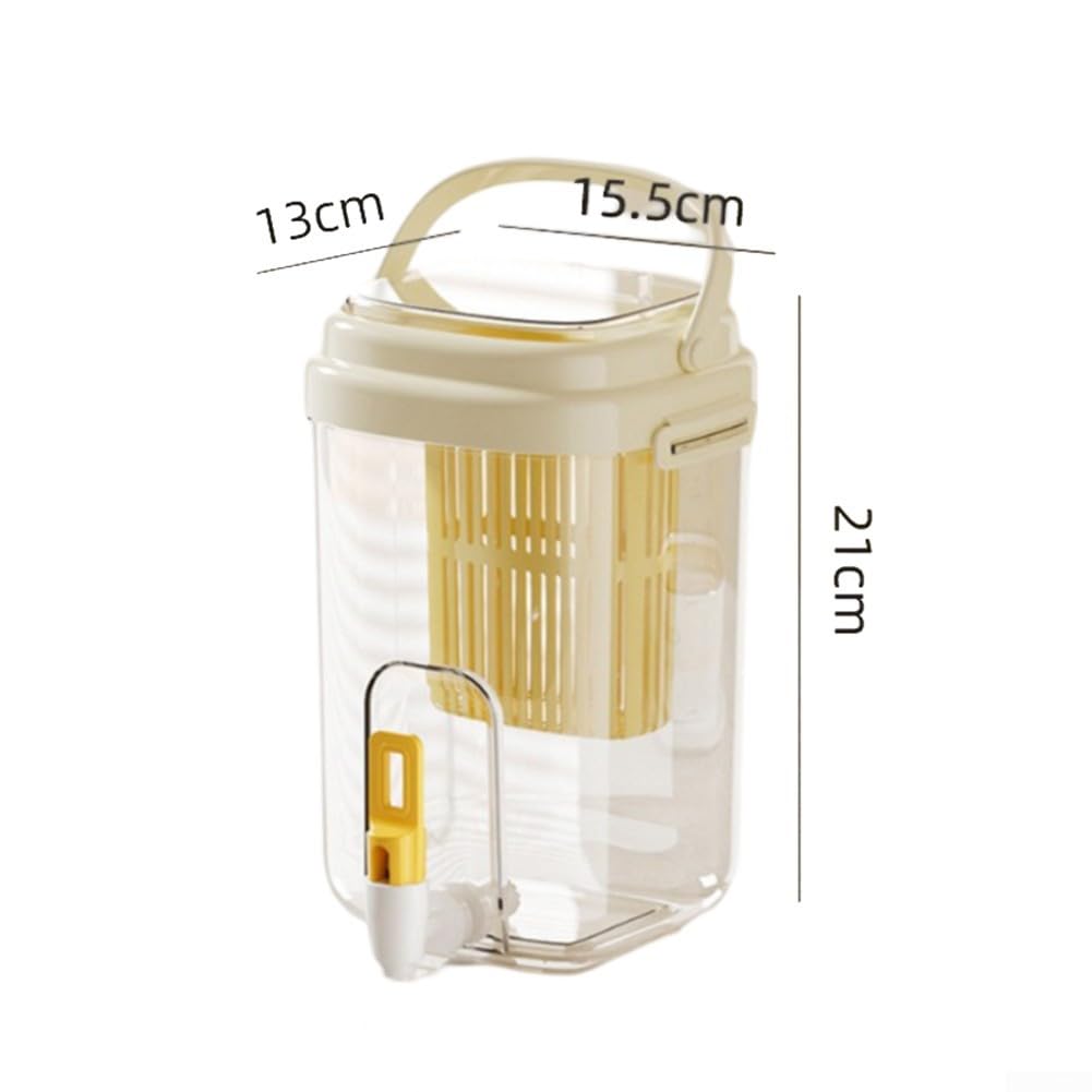Cold Water Pitcher with Faucet and Tea Infuser P582694