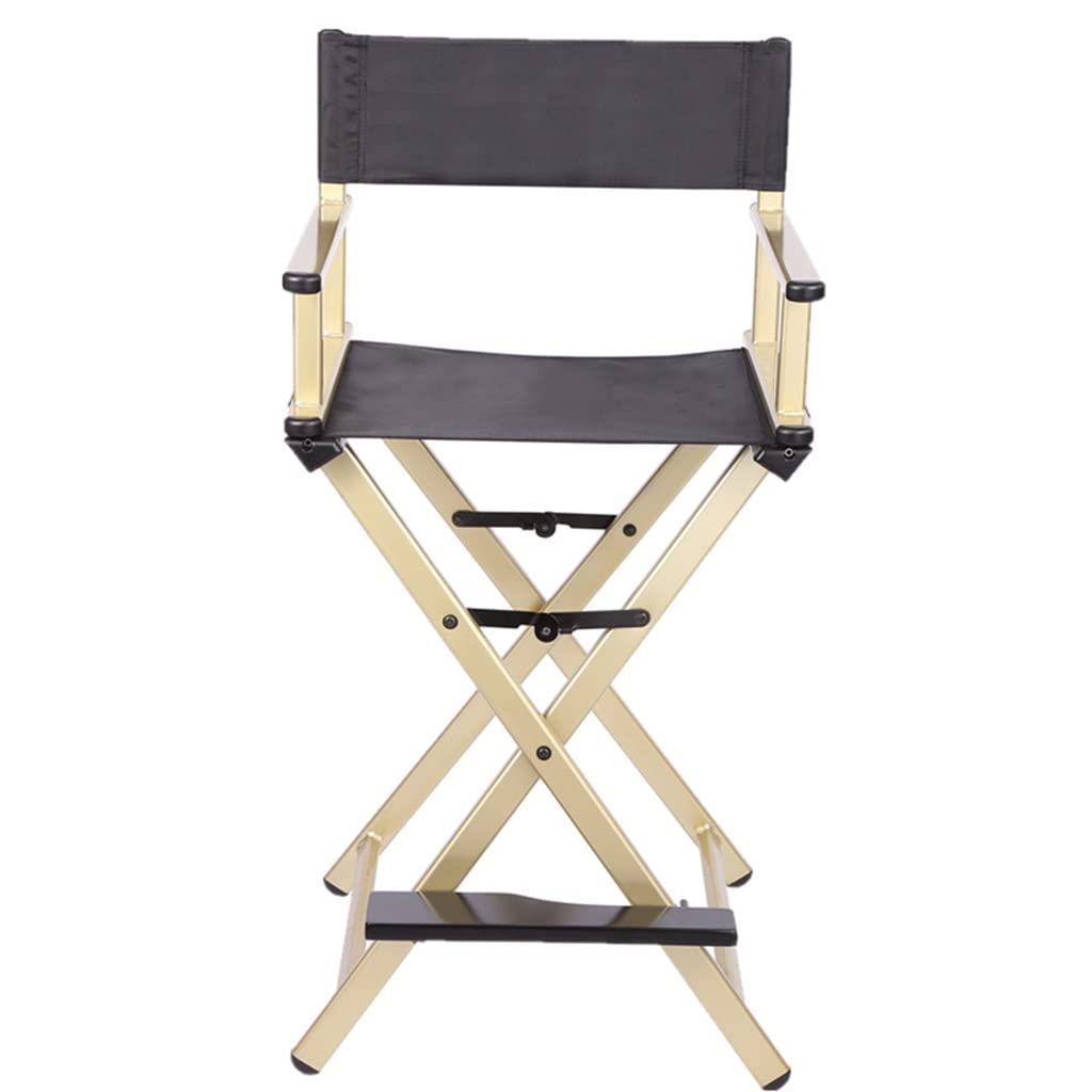 Portable Aluminum Folding Chair with Footrest Y61957