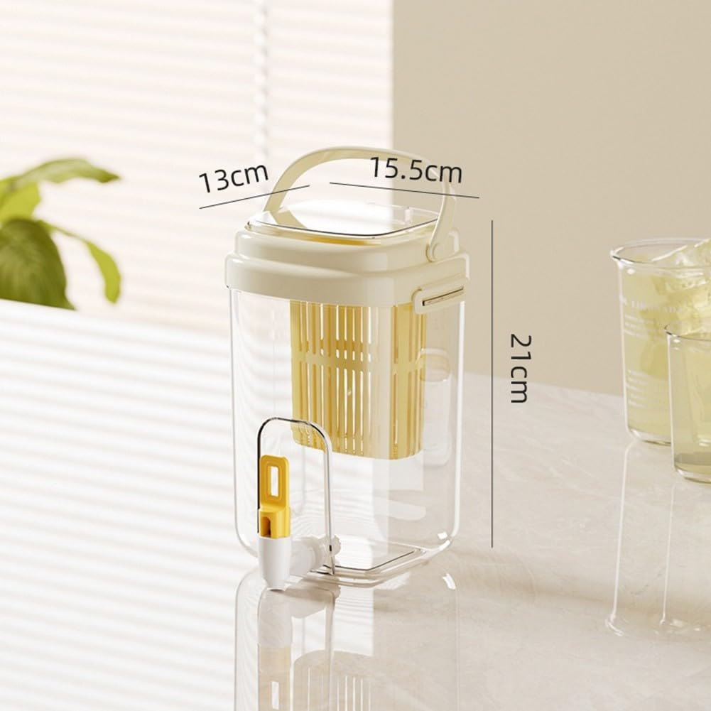 Cold Water Pitcher with Faucet and Tea Infuser P582694