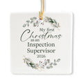 Ceramic 3-inch Square Ornament B626841