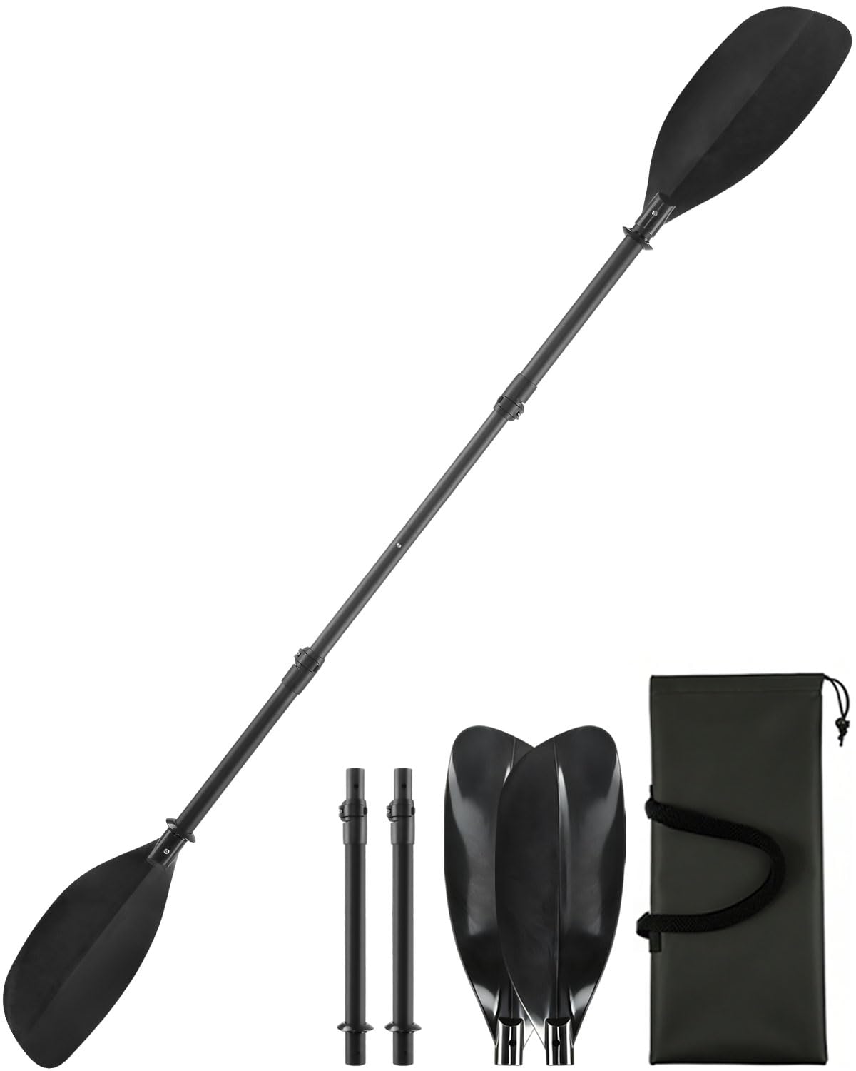 Adjustable Telescopic Kayak Paddle with Storage Bag D25087