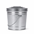 6 Gal Galvanized Steel Storage Can D7750