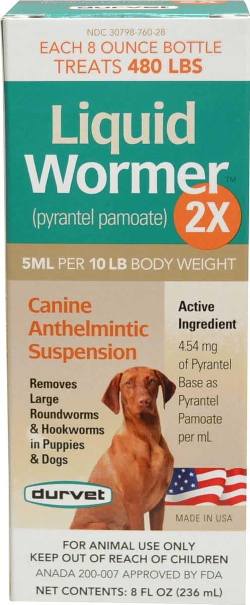 Double Strength Liquid Dog Wormer N72913