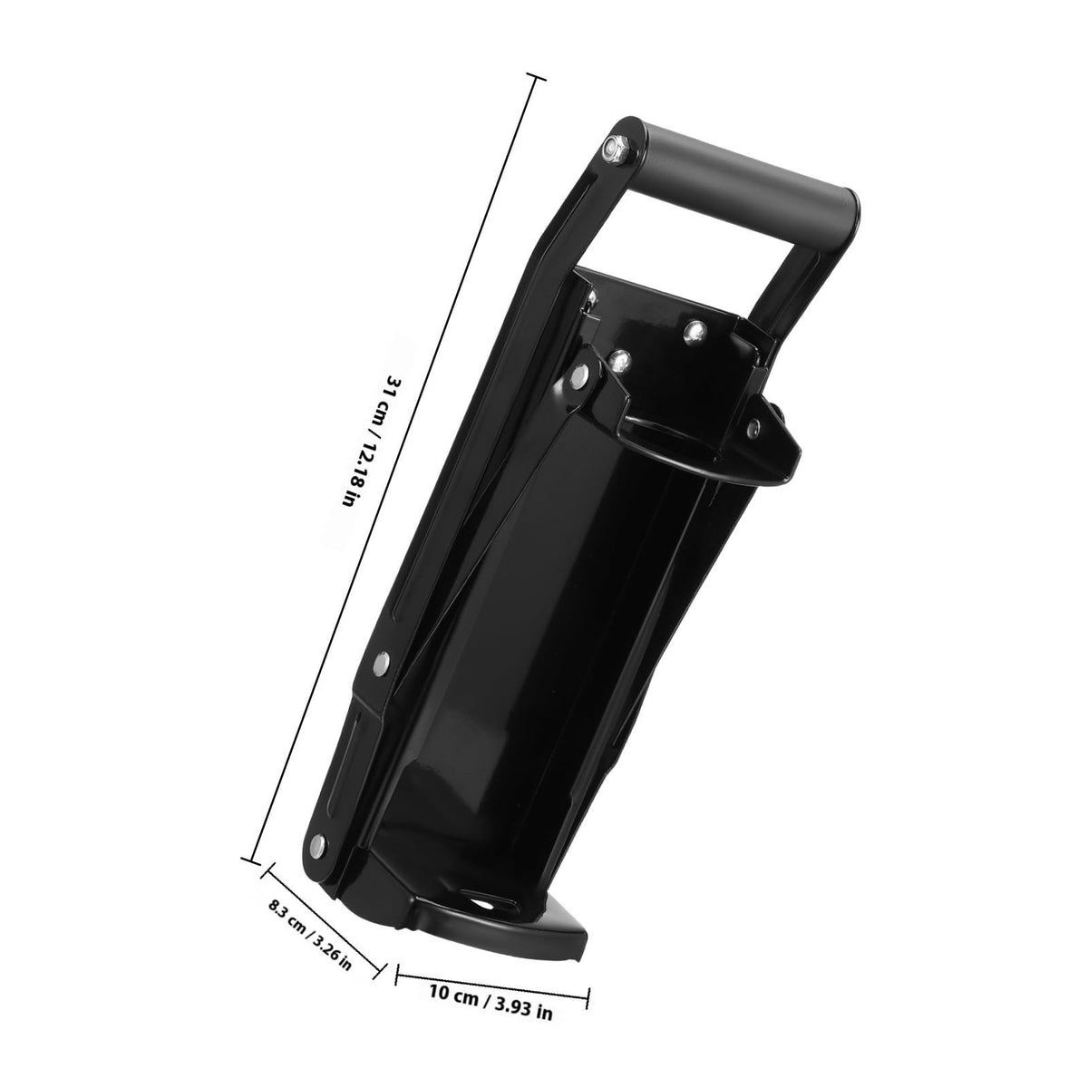 Heavy Duty Wall Mounted Soda Can Crusher with Bottle Opener U877