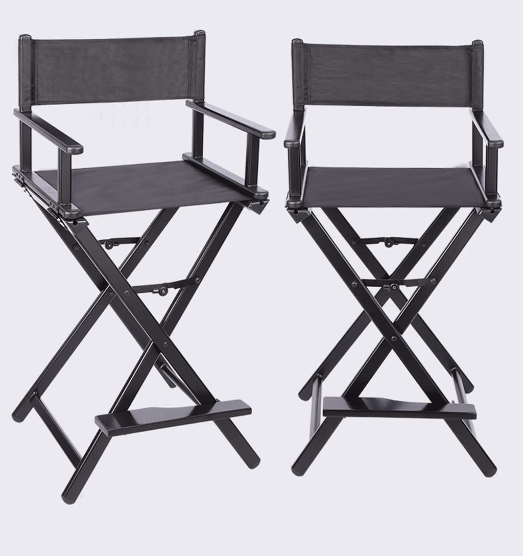 Portable Aluminum Folding Chair with Footrest Y61957