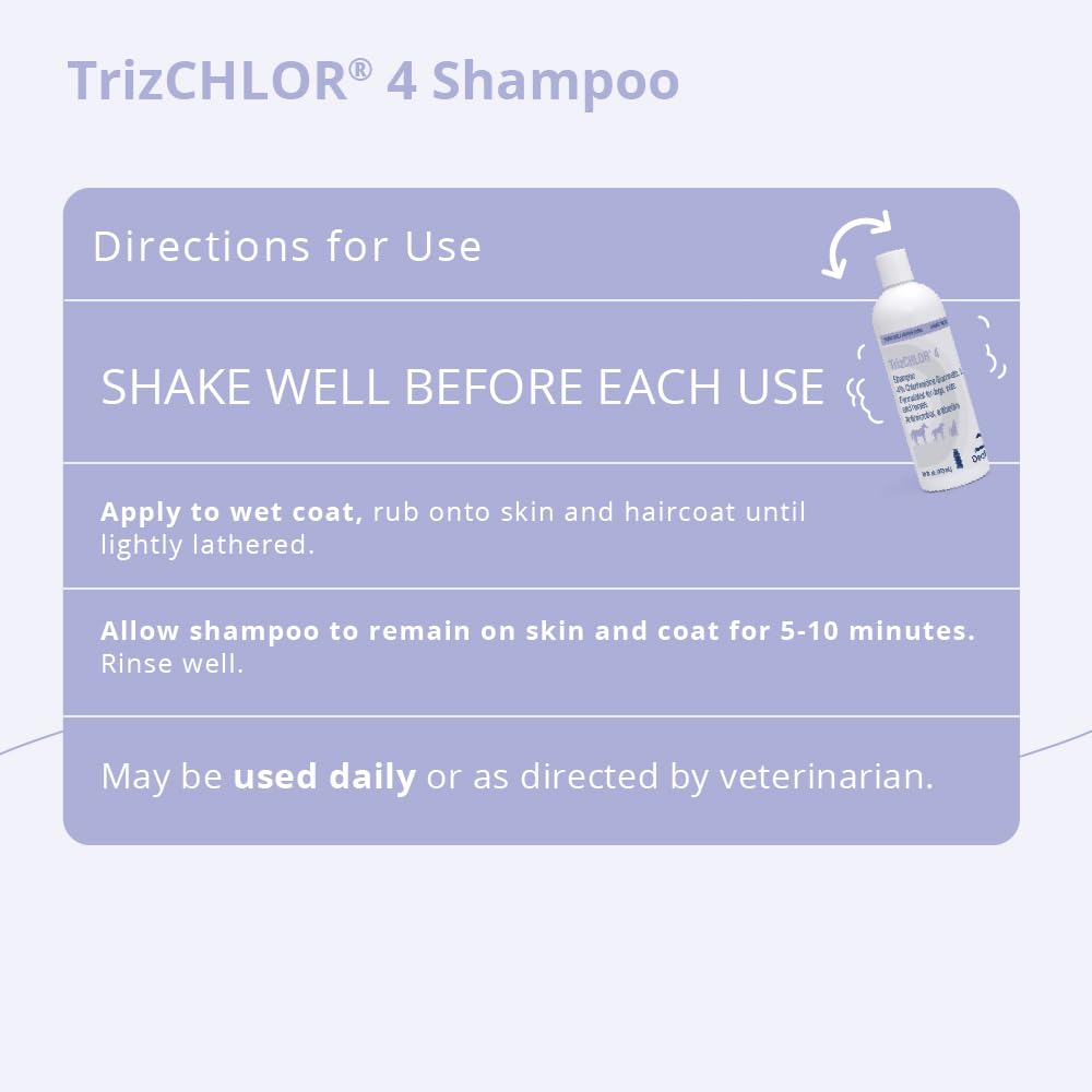 Shampoo for Dogs, Cats and Horses, 16 Ounce V27644
