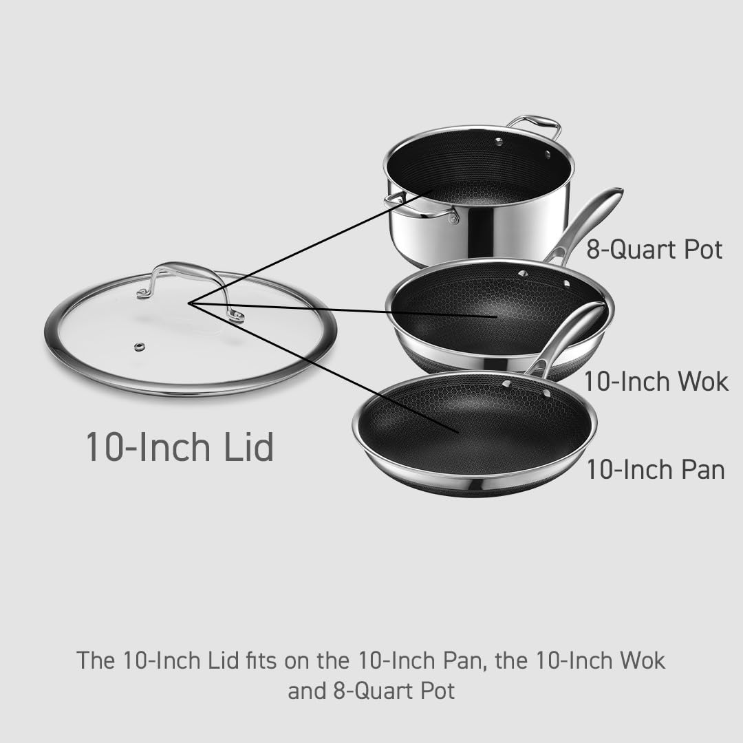 10" Tempered Glass Lid A37518