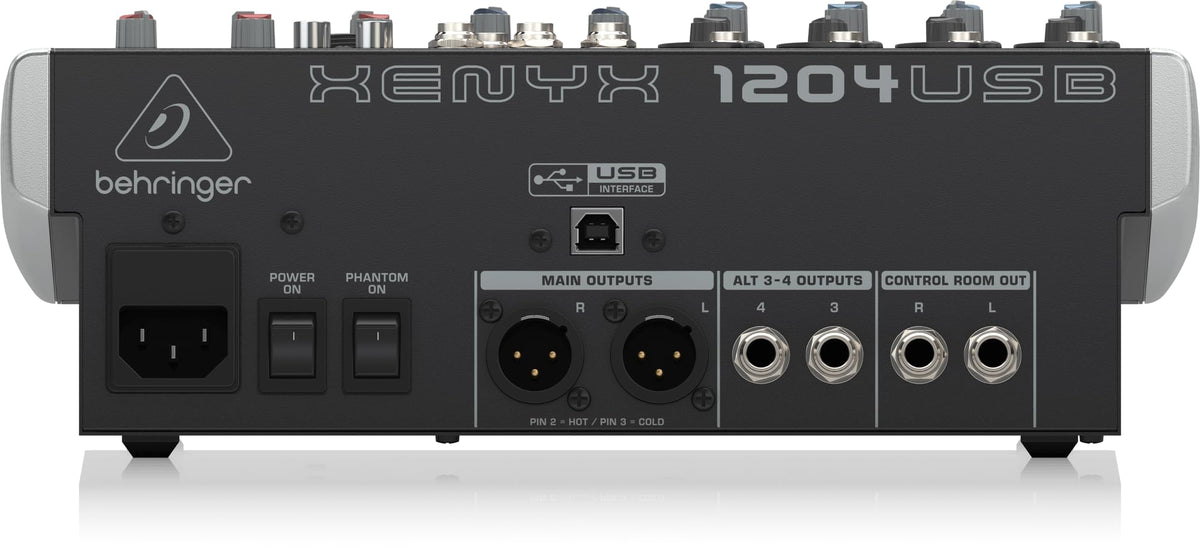 12-Input 2/2-Bus Mixer with Mic Preamps and USB Audio Interface F323