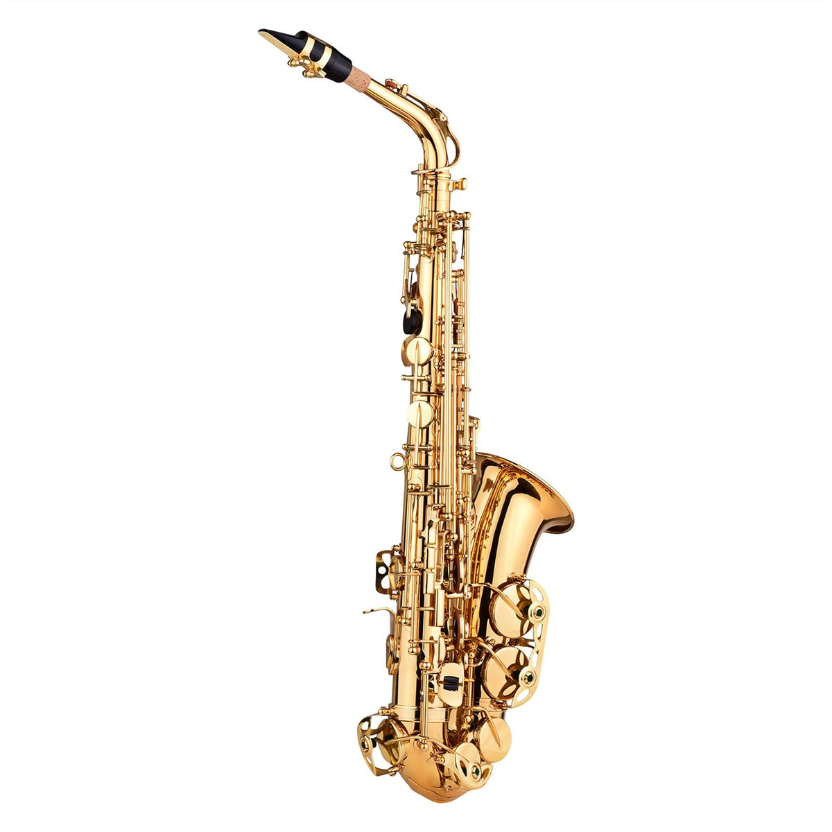 E Flat Alto Saxophone Brass Gold Lacquer Z96294