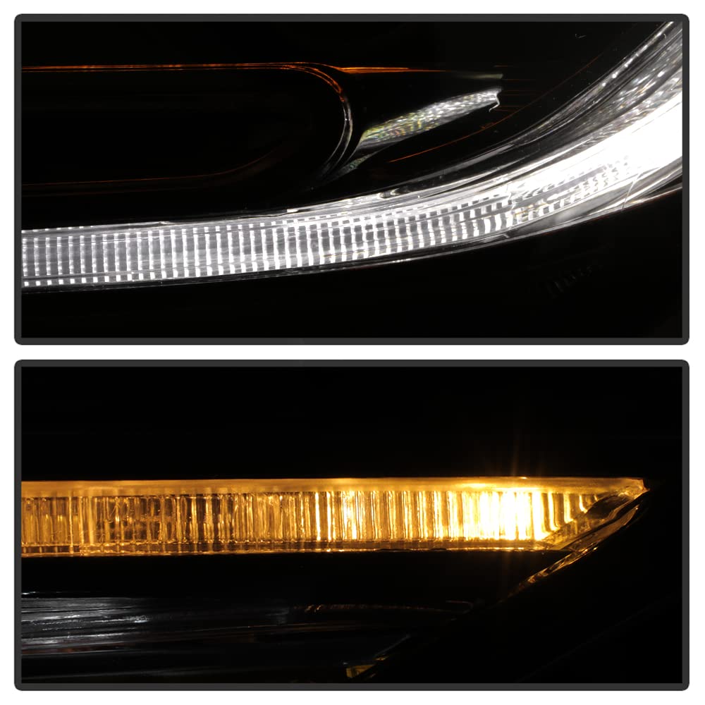 Projector Headlights Headlamps Left+Right J1666