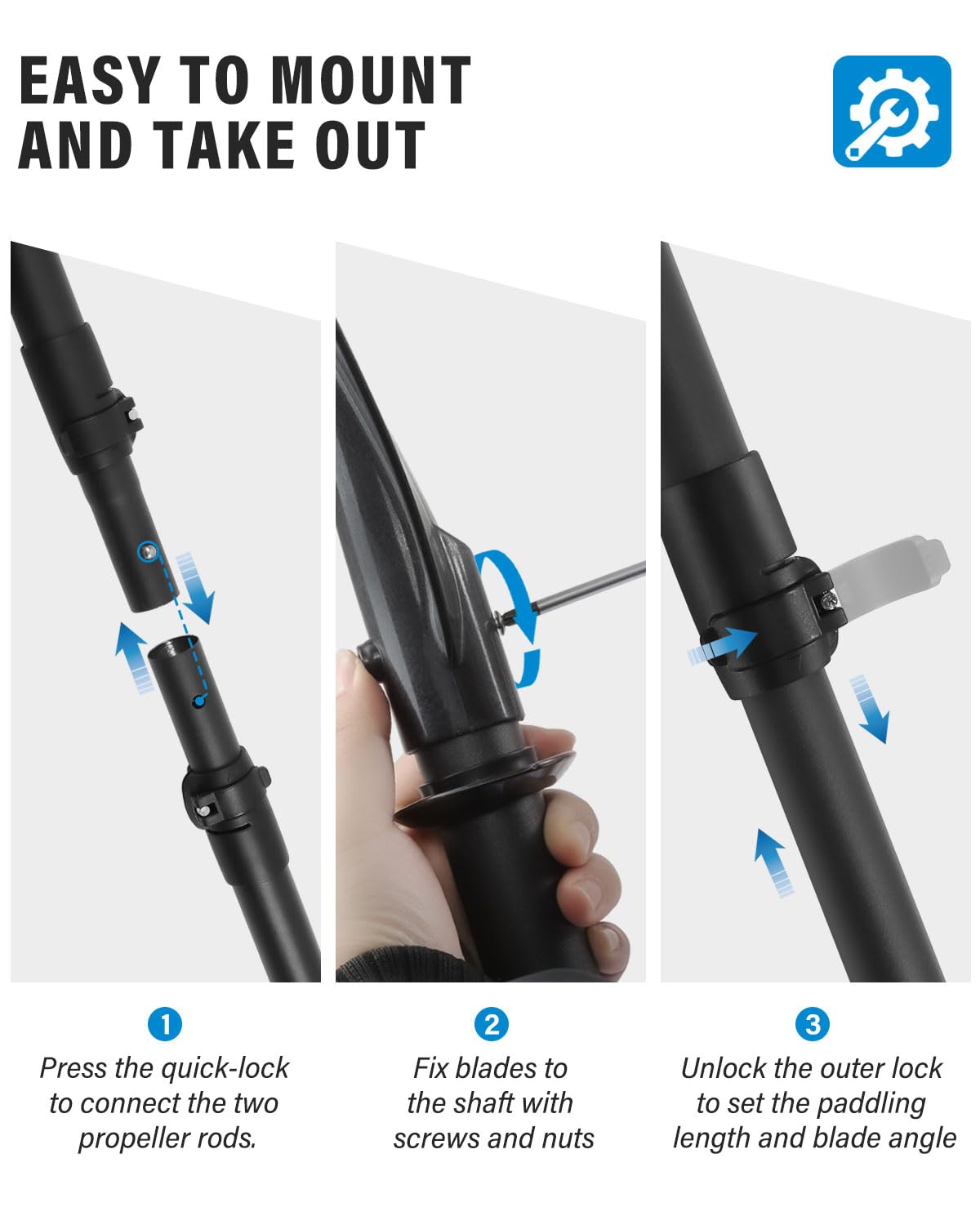 Adjustable Telescopic Kayak Paddle with Storage Bag D25087