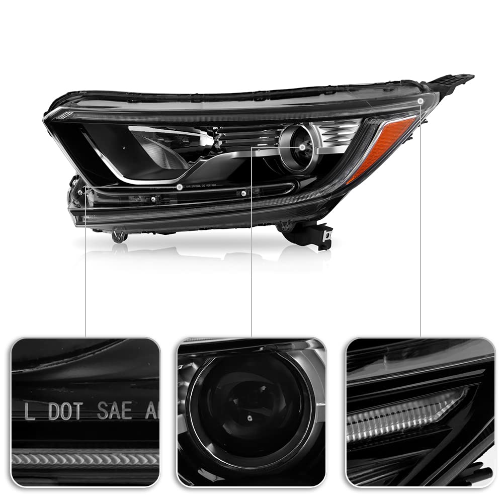 Projector Headlights Headlamps Left+Right J1666
