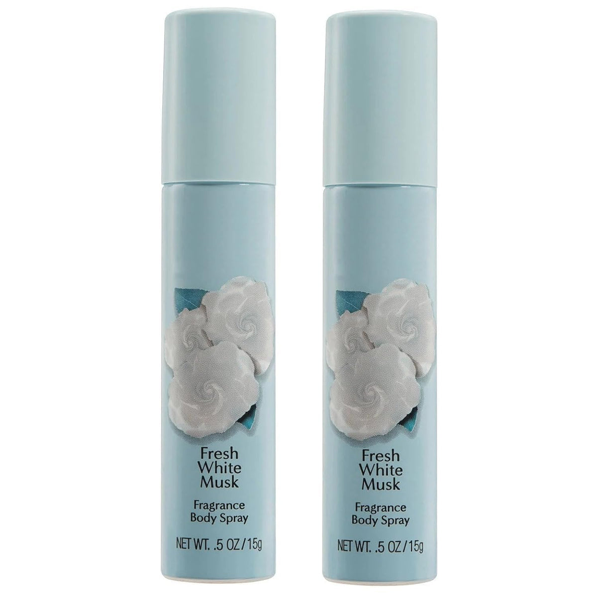 Fresh White Musk Body Spray 0.5 Fl Oz Pack of 2 L867