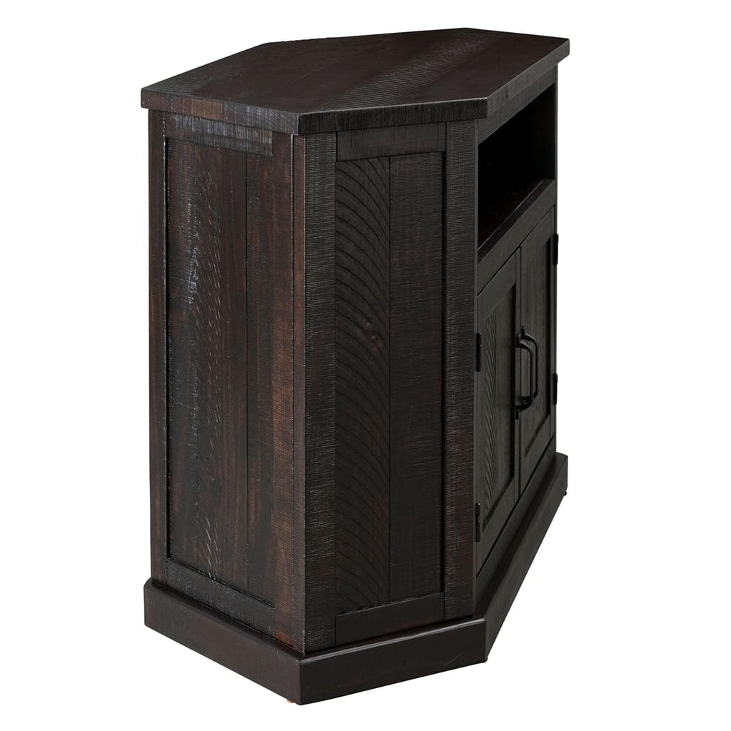 Solid Wood TV Stand with Cabinet Storage C31742