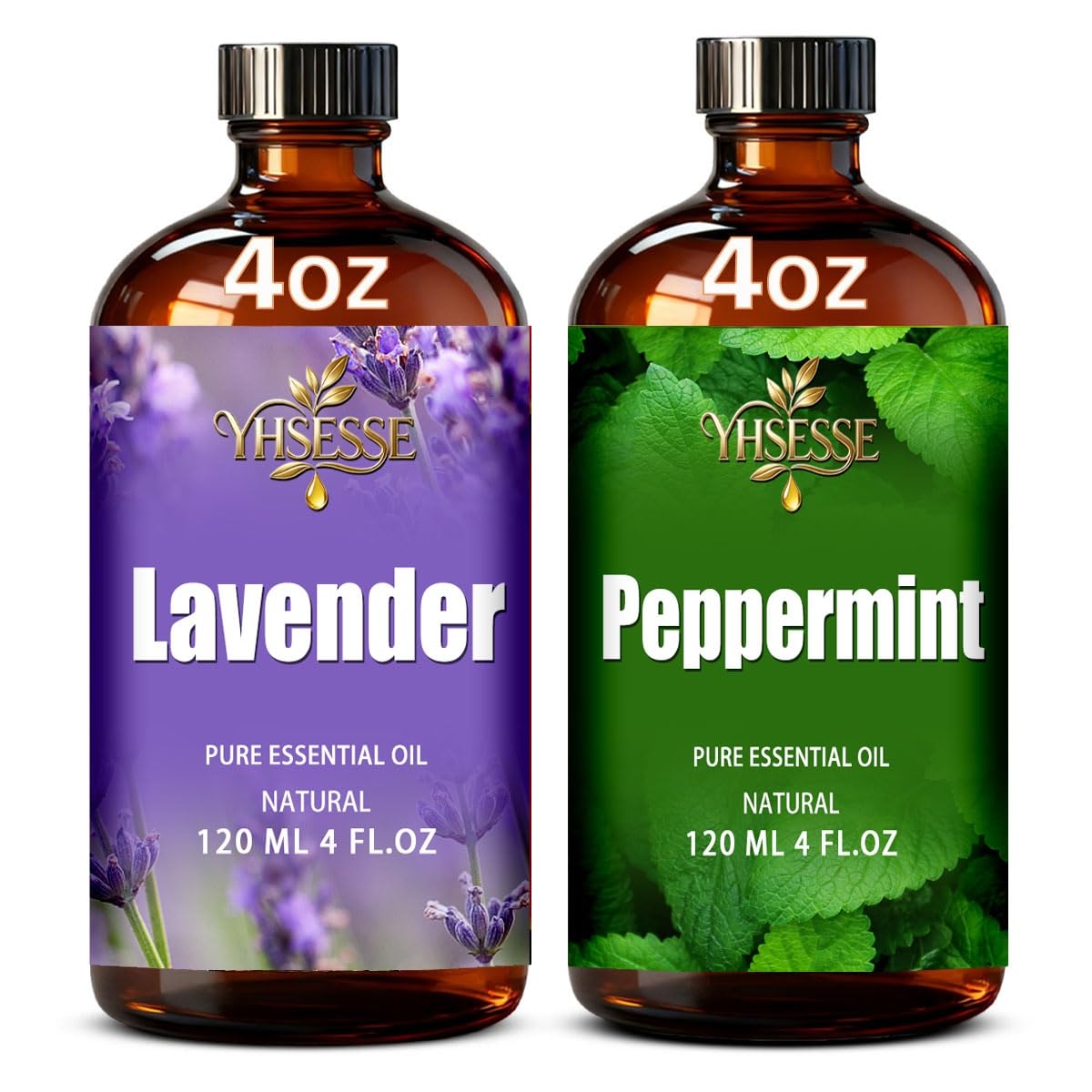 Peppermint and Lavender Essential Oil 4 Fl Oz R27960