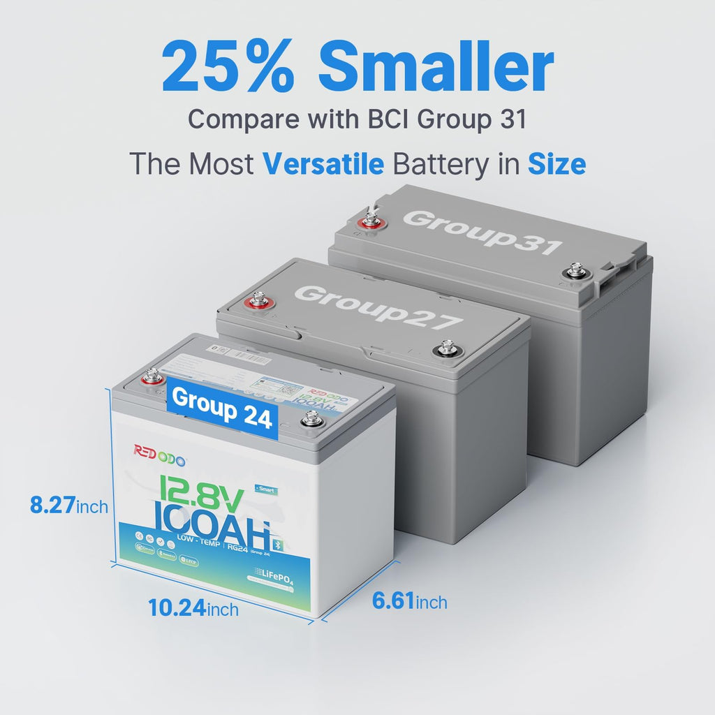 12V 100Ah LiFePO4 Battery with Charger Z309