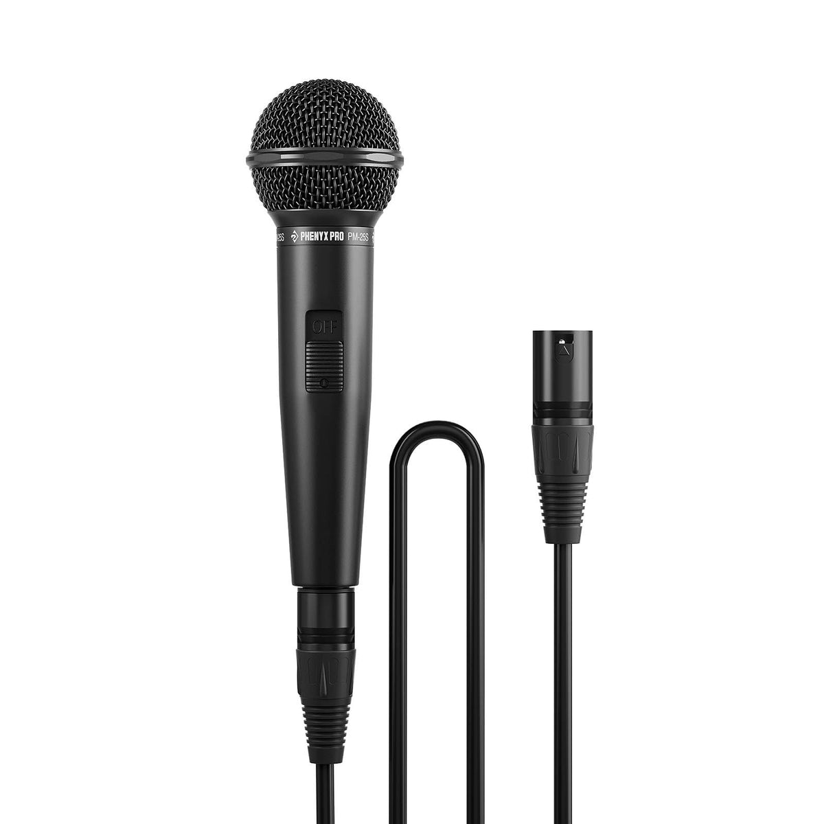 Cardioid Dynamic Wired XLR Microphone with On/Off Switch M4613
