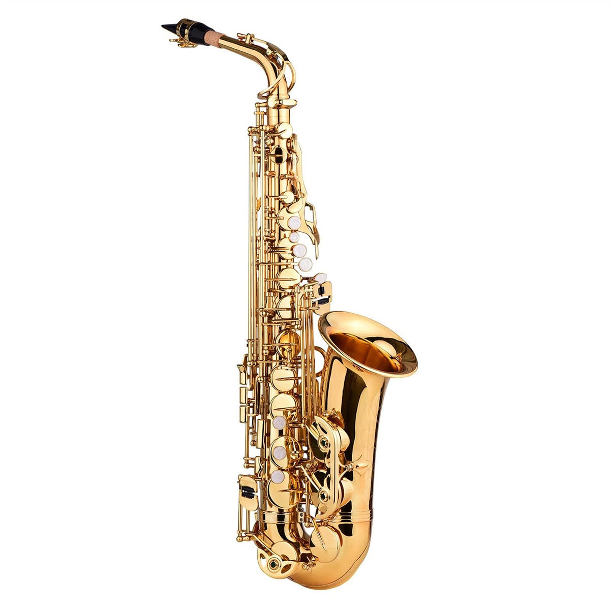E Flat Alto Saxophone Brass Gold Lacquer Z96294