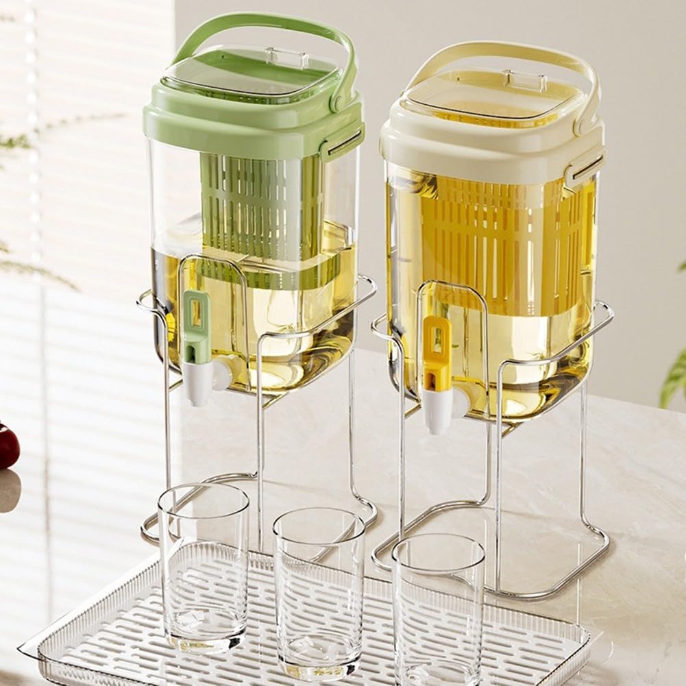 Cold Water Pitcher with Faucet and Tea Infuser P582694