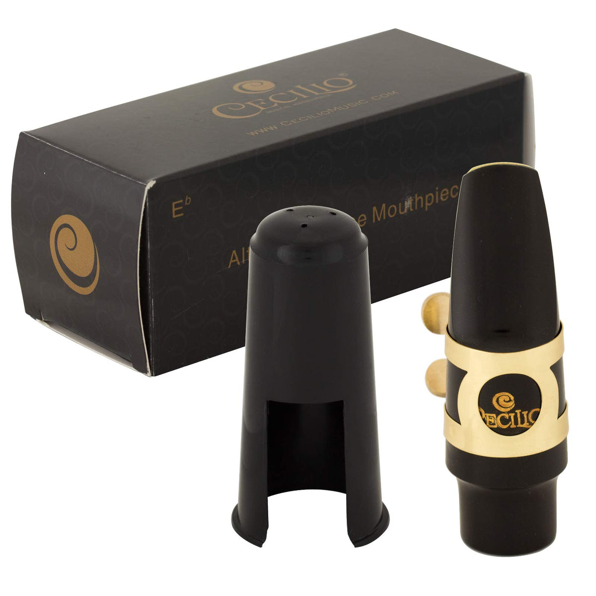 Alto Saxophone Mouthpiece with Ligature, Reed & Cap Z418