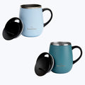 16 oz Insulated Stainless Steel Tumbler 2-Pack with Handle & Sliding Lid J3496