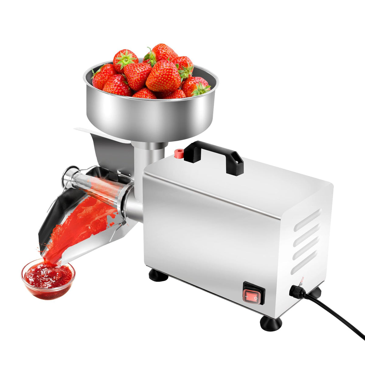 110v 450w Stainless Steel Electric Tomato Strainer H882973