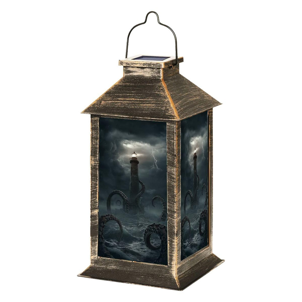 Waterproof Solar Powered Outdoor Hanging Lantern Q34446