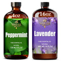 Peppermint and Lavender Essential Oil 4 Fl Oz and 16 Fl Oz V20582
