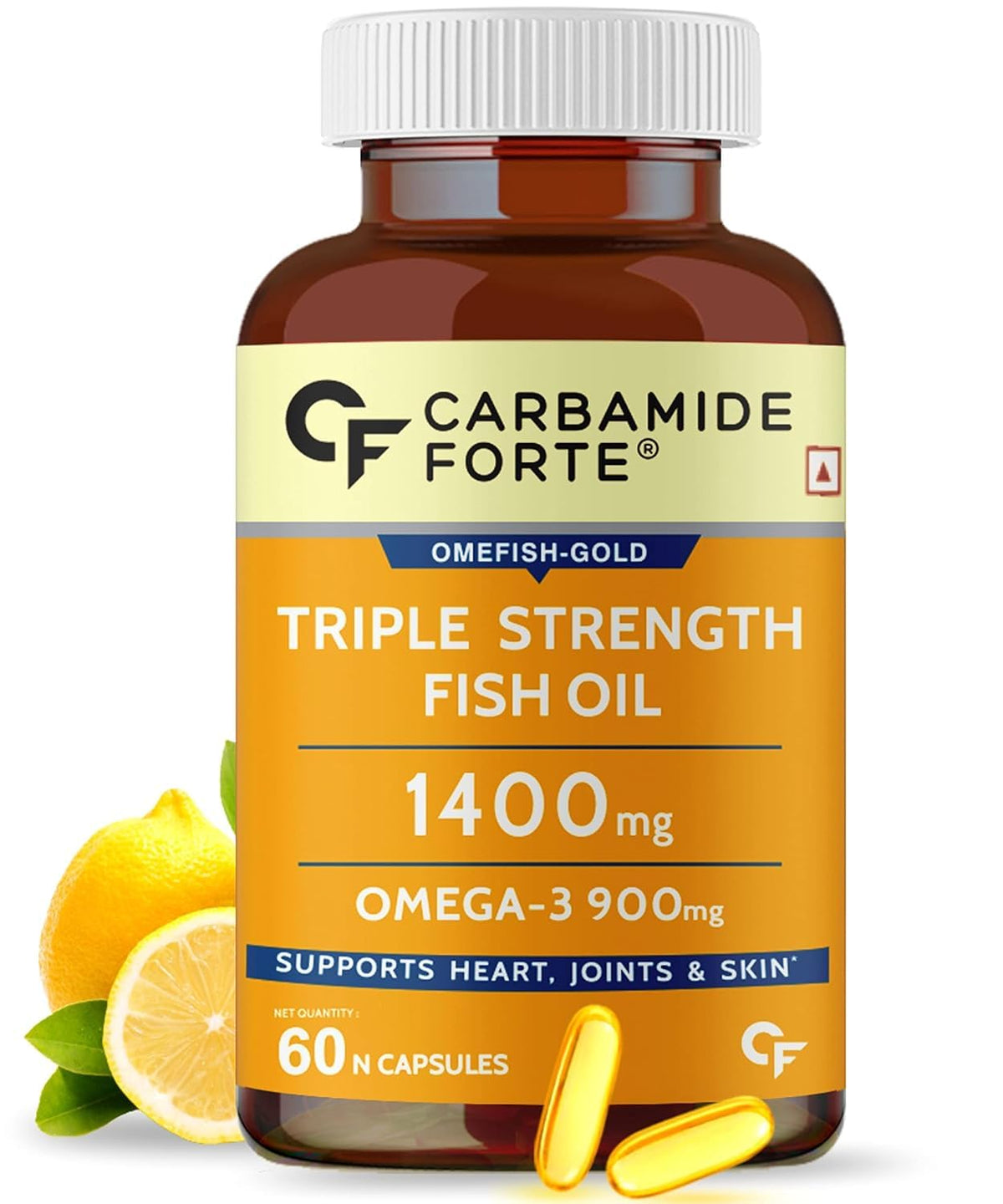Fish Oil 1400mg Omega 3 900mg 60 Softgel Capsules X7151