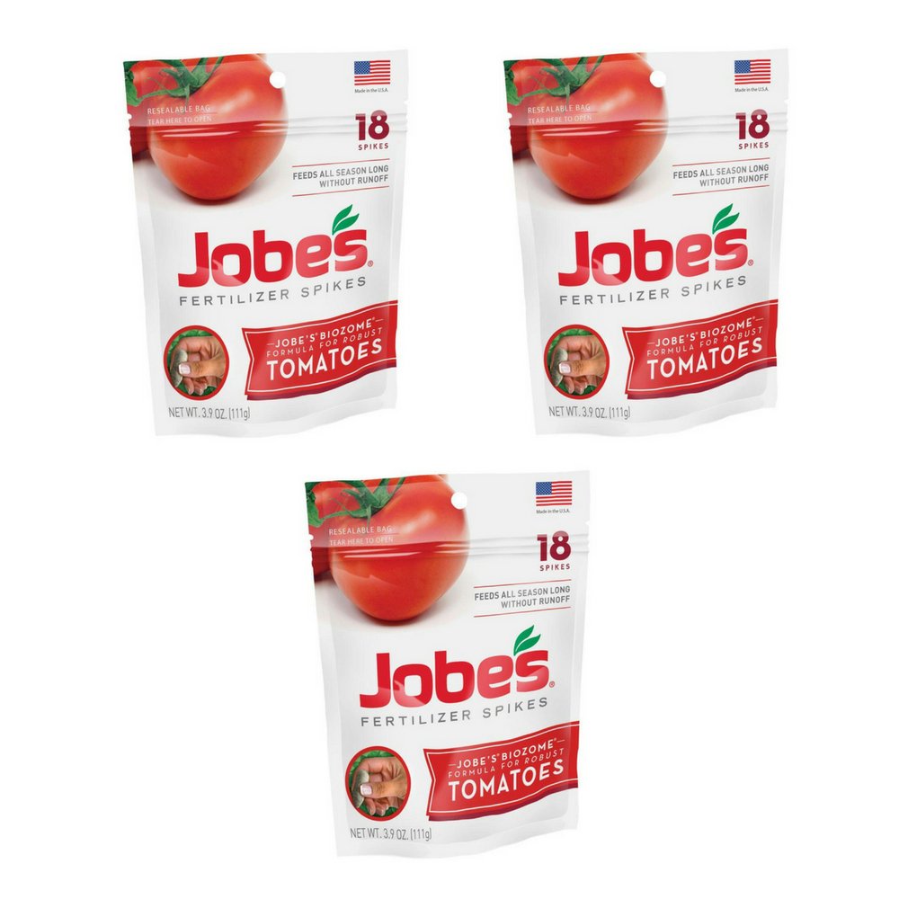 Tomato Fertilizer Spikes, 18 Spikes per Pouch, 3 Pouch F922