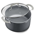 12QT Non Stick Ceramic Stock Pot with Lid K2661