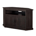 Solid Wood TV Stand with Cabinet Storage C31742