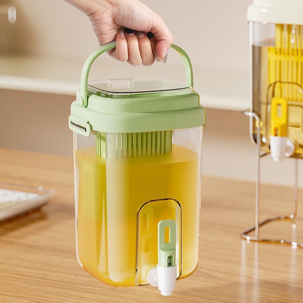 Cold Water Pitcher with Faucet and Tea Infuser P582694