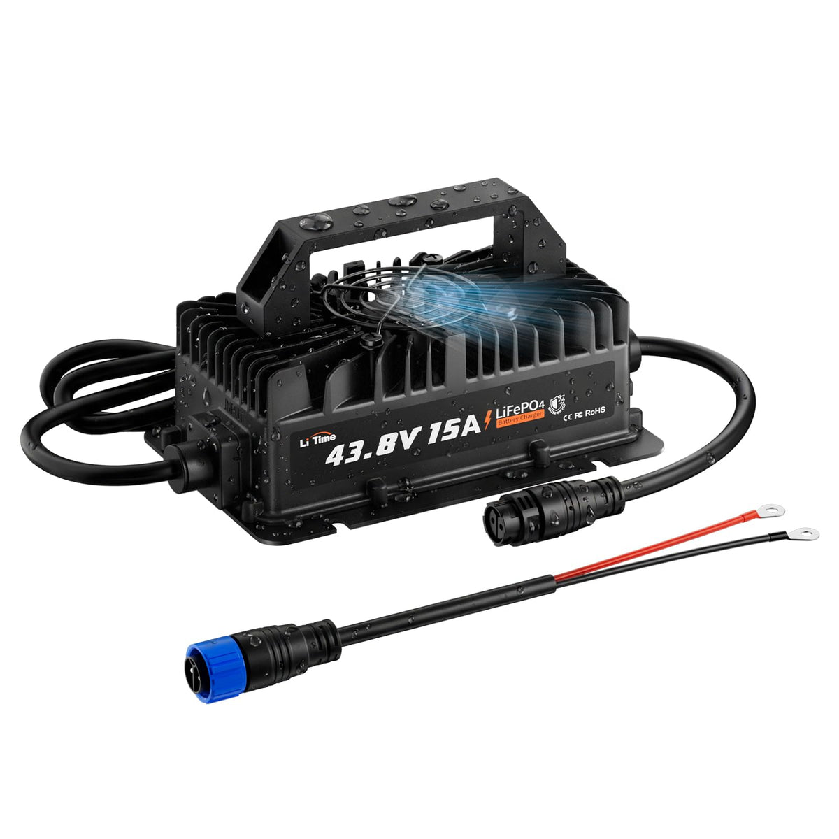 36V 15A Lithium Battery Charger IP66 Waterproof L5455