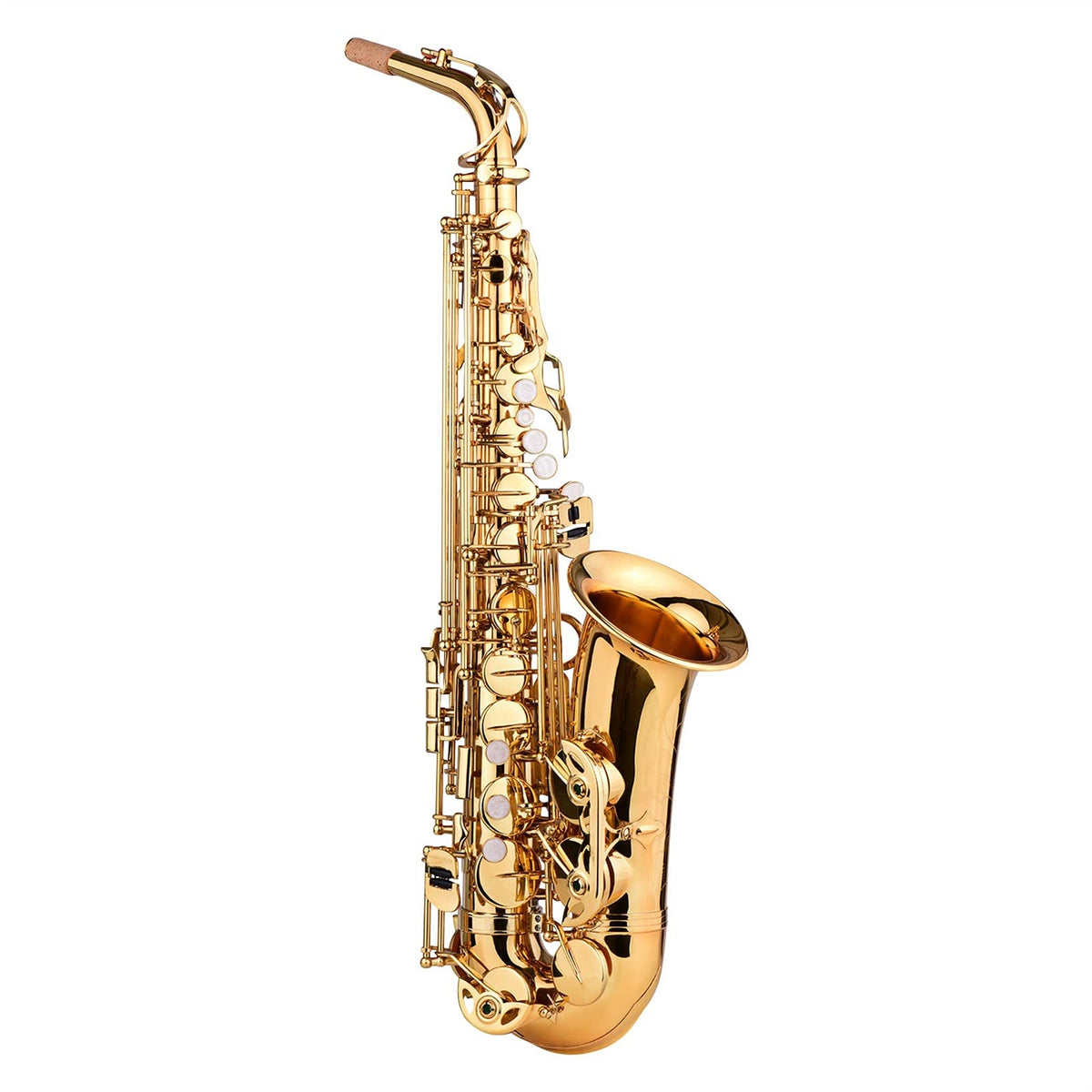 E Flat Alto Saxophone Brass Gold Lacquer Z96294