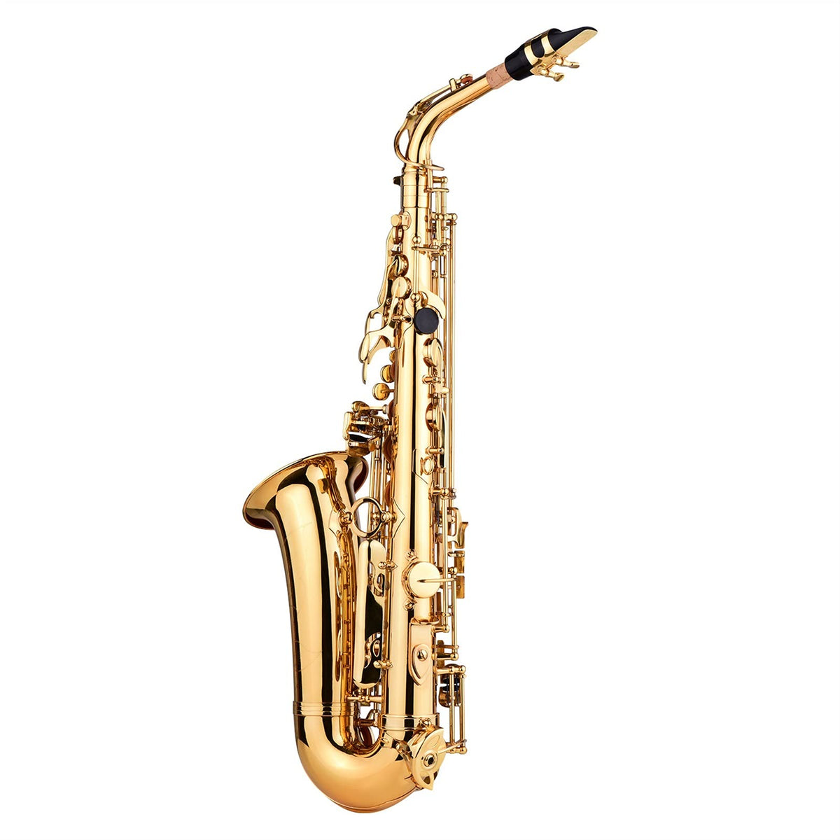E Flat Alto Saxophone Brass Gold Lacquer Z96294