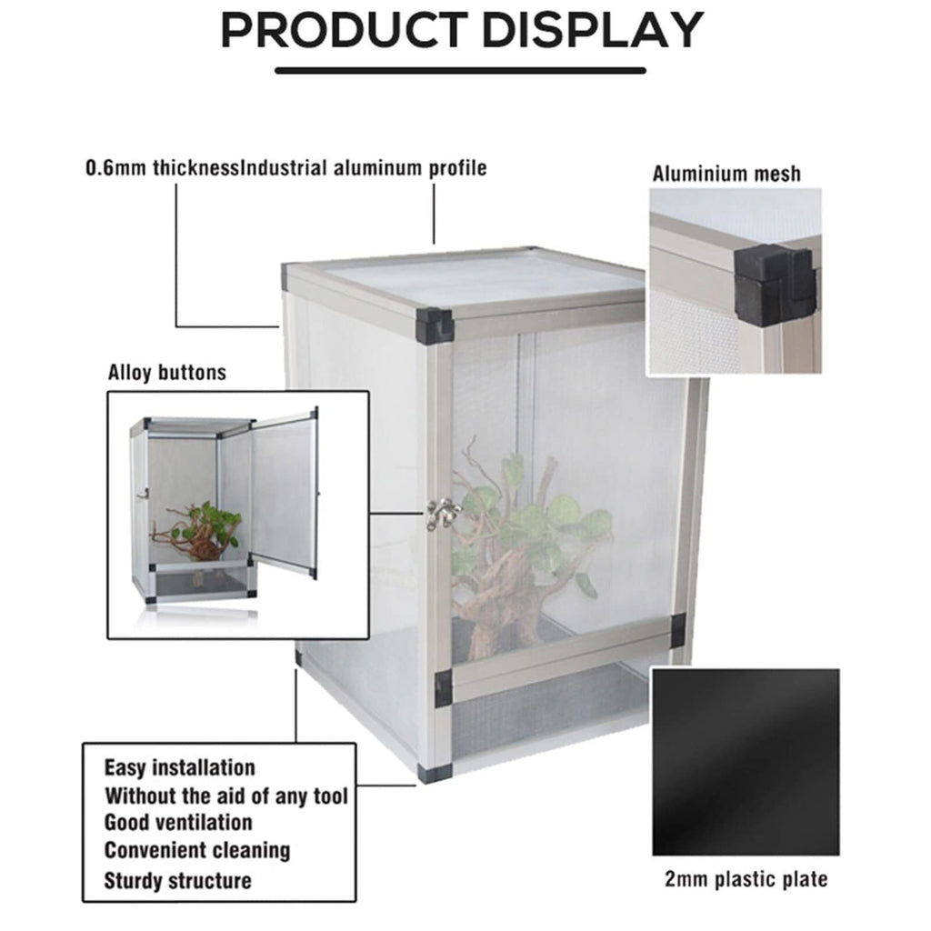 Aluminum Insect Breeding Box Reptile Habitat F89142