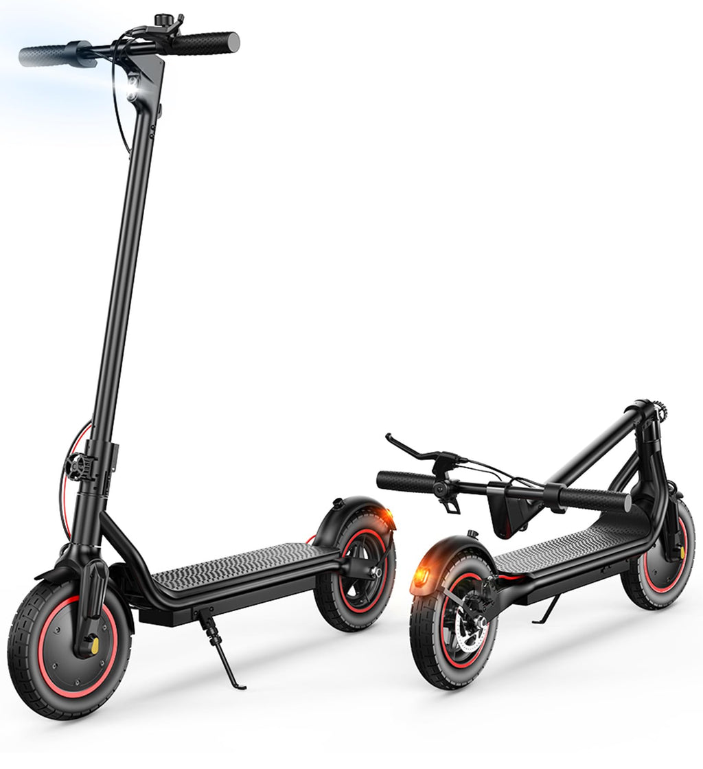 Electric Scooter, 28 Miles Range, 23 MPH Speed, 10" Tire, 1000W Motor, Foldable O35702