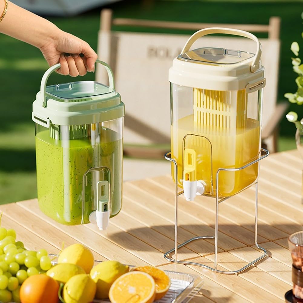 Cold Water Pitcher with Faucet and Tea Infuser P582694