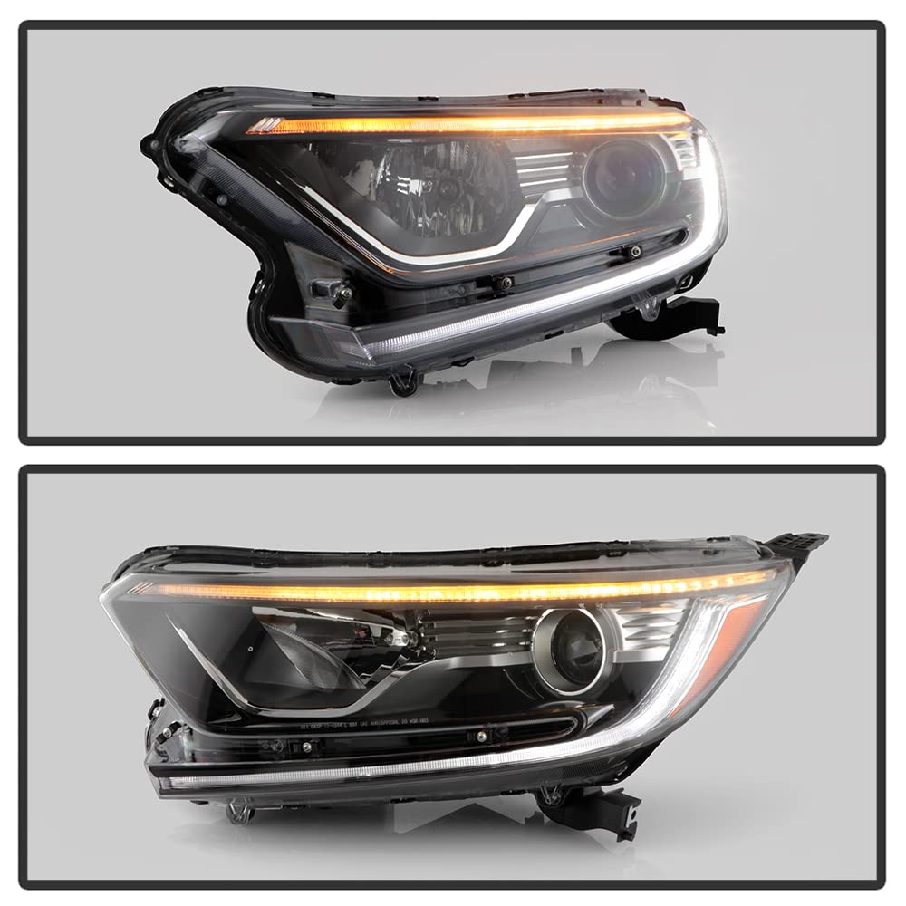 Projector Headlights Headlamps Left+Right J1666