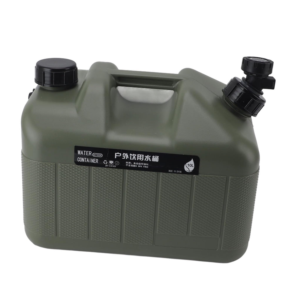 Green 10L Camping Water Container Z146