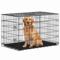 48" Double Door Crate Kennel with Divider S88368
