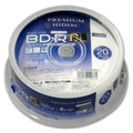 6X Compatible BD-R DL 20-Pack 50GB White Printable G2903
