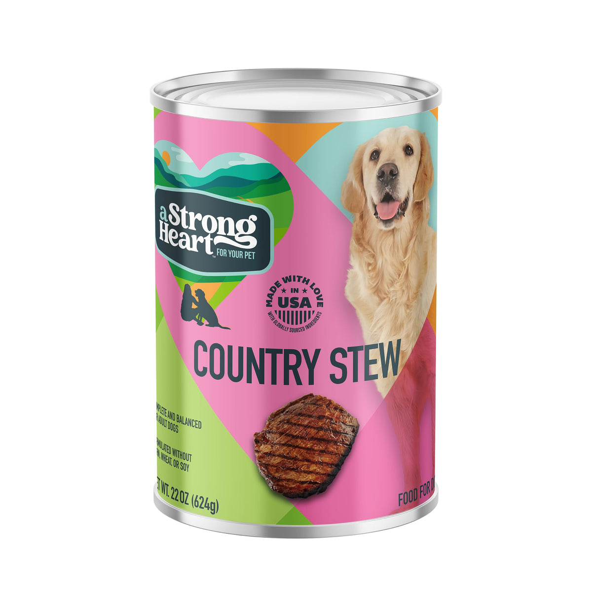 Country Stew Cuts in Gravy Dog Food, 22oz, 12pk Y441