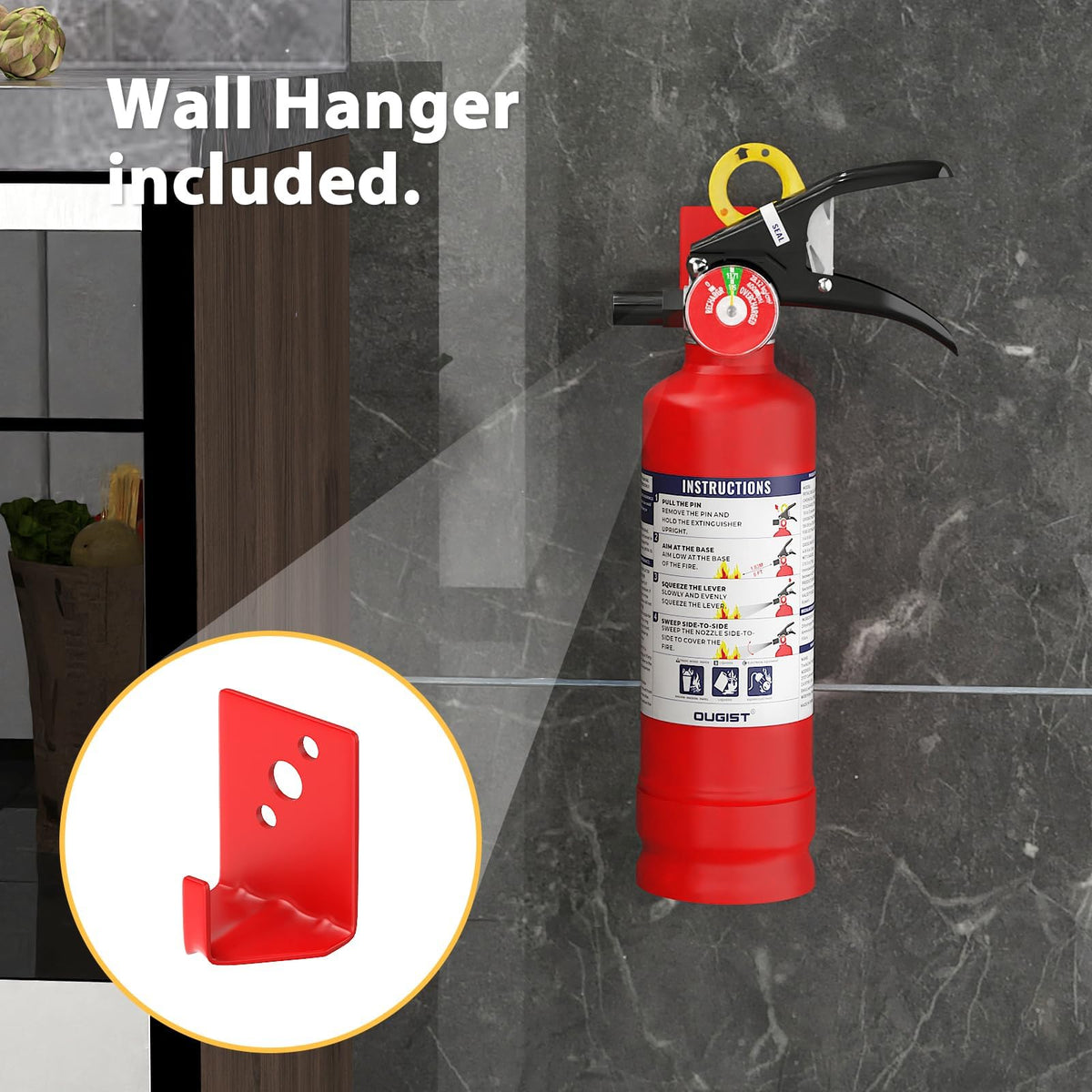 2.5 lb Dry Chemical Fire Extinguisher W168