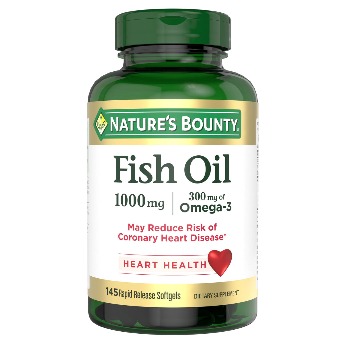 Fish Oil 1000mg 145 Count M456