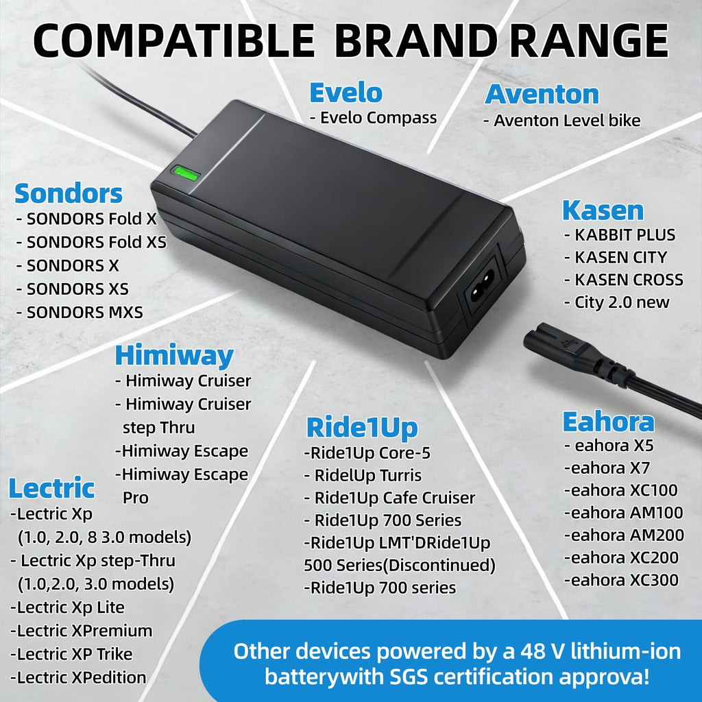 54.6V 2A Lithium Battery Charger O74873