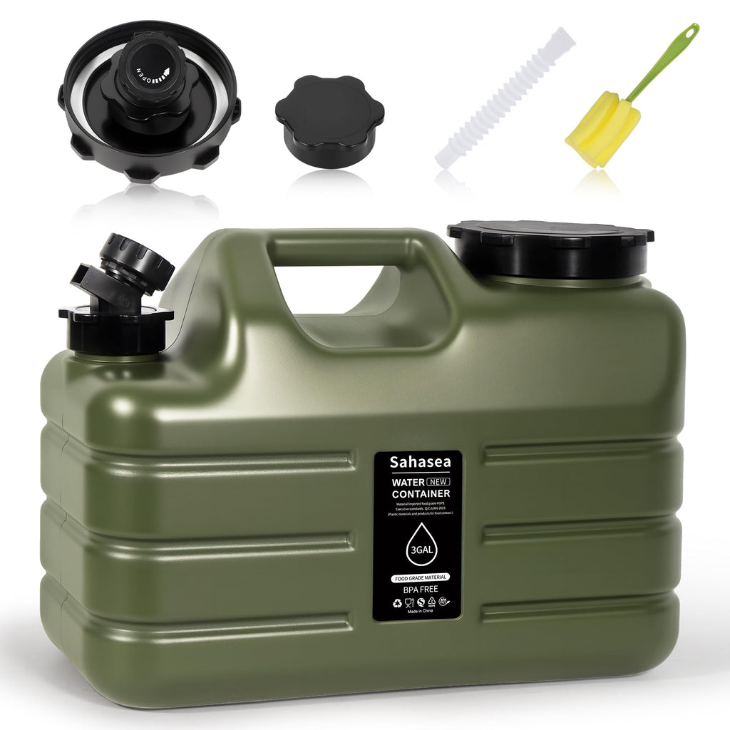 3 Gallon BPA Free Portable Water Jug with Spigot U51791