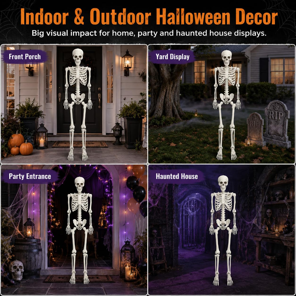 5.4 FT Poseable Skeleton A207527