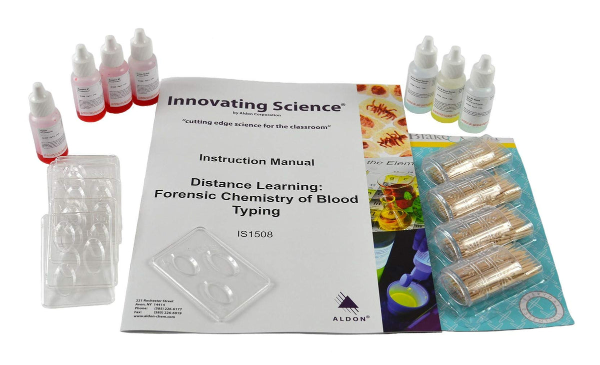 Blood Typing Chemistry Distance Learning Kit M4012